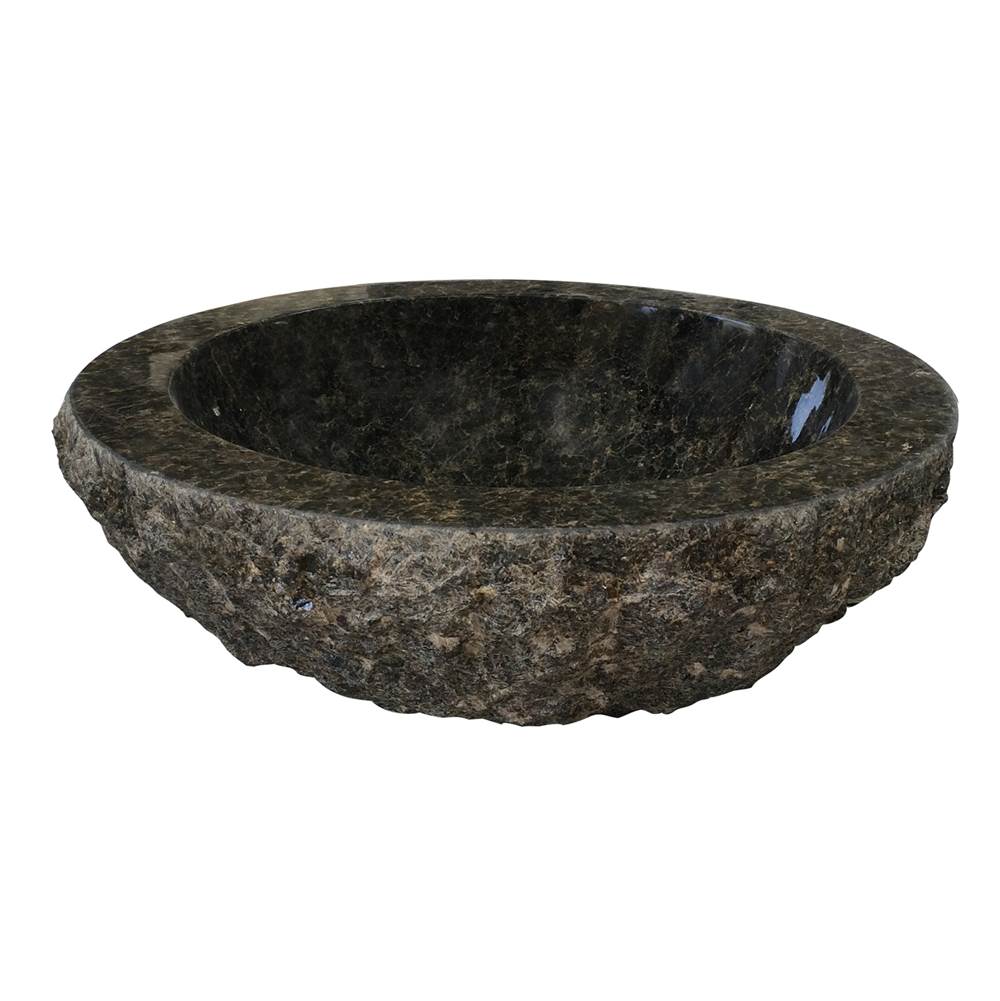 Barclay 7-707GUT Egerton Chiseled Granite Vessel