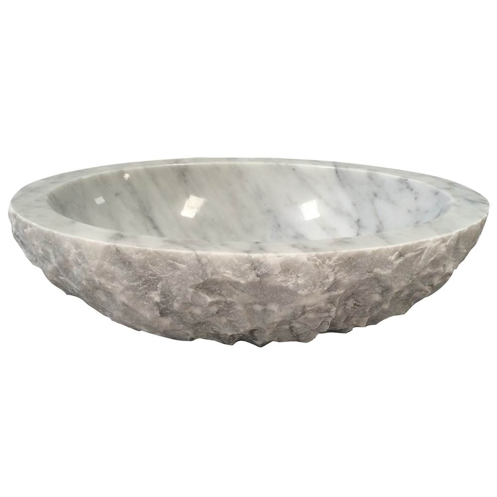 Barclay 7-744MP Bonette Oval Chiseled Marble Vessel - Parent
