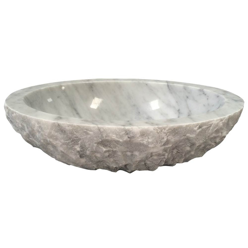 Barclay 7-744MP Bonette Oval Chiseled Marble Vessel - Parent