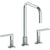 Watermark 70-7-RNK8 Rainey Deck Mounted 3 Hole Square Top Kitchen Faucet - Parent