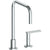 Watermark 70-7.1.3-RNS4 Rainey Deck Mounted 2 Hole Square Top Kitchen Faucet