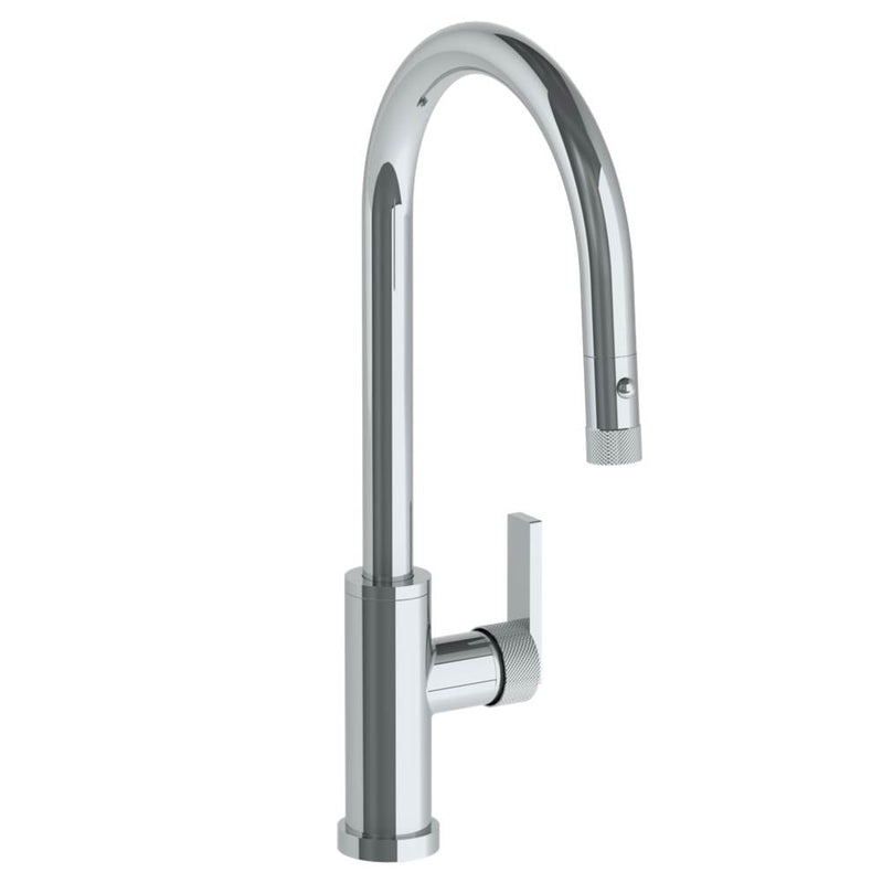 Watermark 70-7.3PG2-RNK8 Deck Mounted 1 Hole Gooseneck Kitchen Faucet With Pull Down Spray - High Spout - Parent