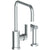 Watermark 70-7.4-RNS4 Rainey Deck Mounted 2 Hole Square Top Kitchen Set - Includes Side Spray