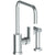 Watermark 70-7.4-RNS4 Rainey Deck Mounted 2 Hole Square Top Kitchen Set - Includes Side Spray