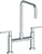 Watermark 70-7.5-RNK8 Rainey Deck Mounted Bridge Square Top Kitchen Faucet - Parent