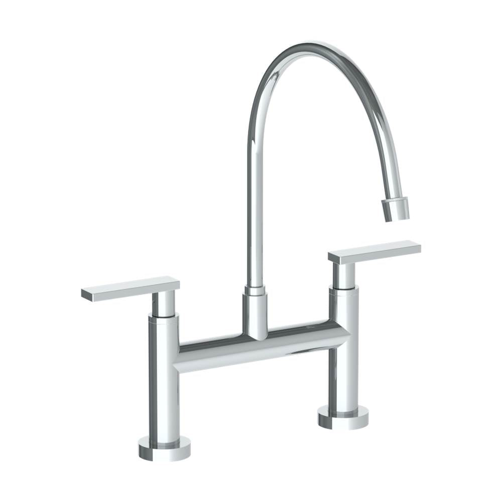 Watermark 70-7.5EG-RNS4 Deck Mounted Bridge Extended Gooseneck Kitchen Faucet - Parent