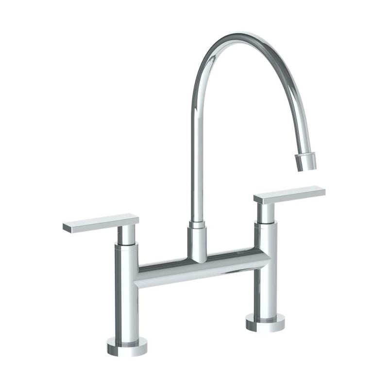 Watermark 70-7.5EG-RNS4 Deck Mounted Bridge Extended Gooseneck Kitchen Faucet - Parent