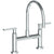 Watermark 70-7.5G-RNS4 Rainey Deck Mounted Bridge Gooseneck Kitchen Faucet