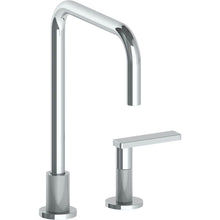 Load image into Gallery viewer, Watermark 70-7.1.3-RNK8 Rainey Deck Mounted 2 Hole Square Top Kitchen Faucet