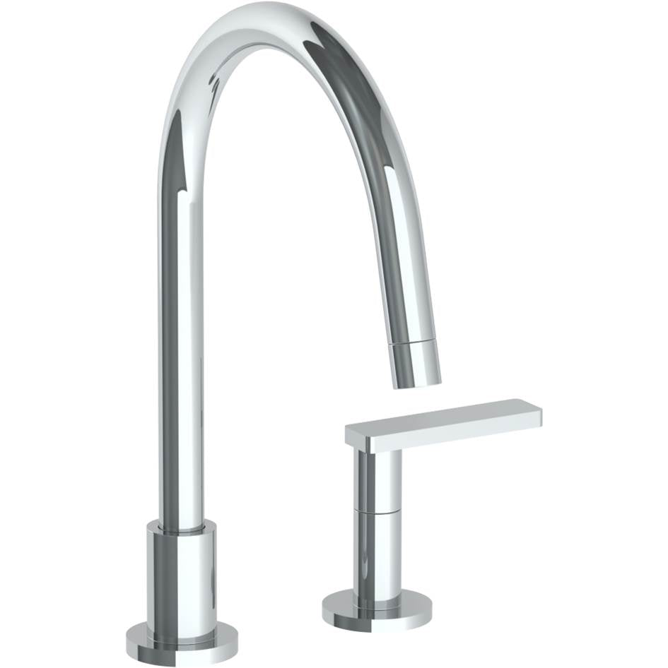 Watermark 70-7.1.3G-RNS4 Rainey Deck Mounted 2 Hole Gooseneck Kitchen Faucet - Parent