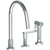 Watermark 70-7.1.3GA-RNK8 Rainey Deck Mounted 3 Hole Gooseneck Kitchen Set - Includes Side Spray - Parent
