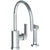 Watermark 70-7.4G-RNK8 Rainey Deck Mounted 2 Hole Gooseneck Kitchen Set - Includes Side Spray - Parent
