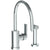 Watermark 70-7.4G-RNS4 Rainey Deck Mounted 2 Hole Gooseneck Kitchen Set - Includes Side Spray - Parent