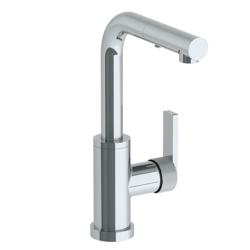 Watermark 70-9.3P1-RNK8 Deck Mounted 1 Hole Square Top Prep Faucet With Pull Out Spray - Parent