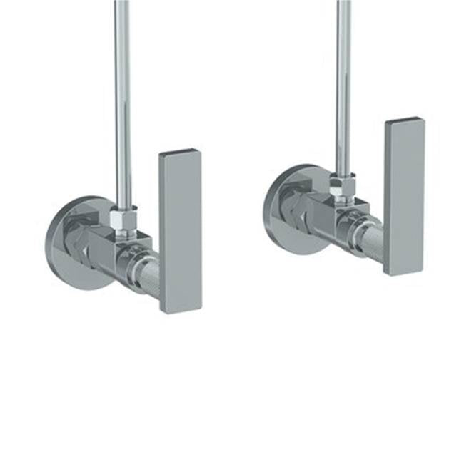 Watermark 70-MAS1-RNK8 Rainey Lavatory Angle Stop Kit -1/2" Compression X 3/8" Od Compression