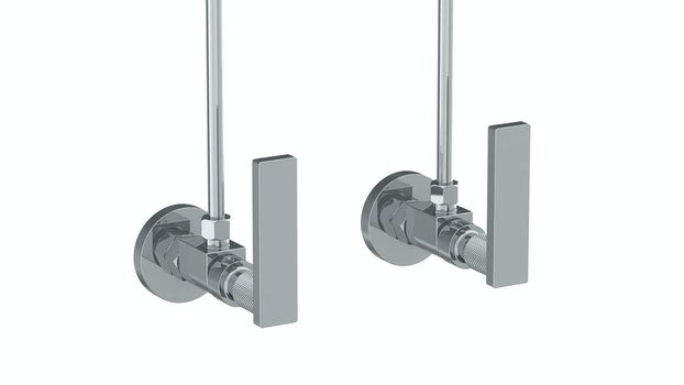 Watermark 70-MAS1-RNK8 Rainey Lavatory Angle Stop Kit -1/2" Compression X 3/8" Od Compression