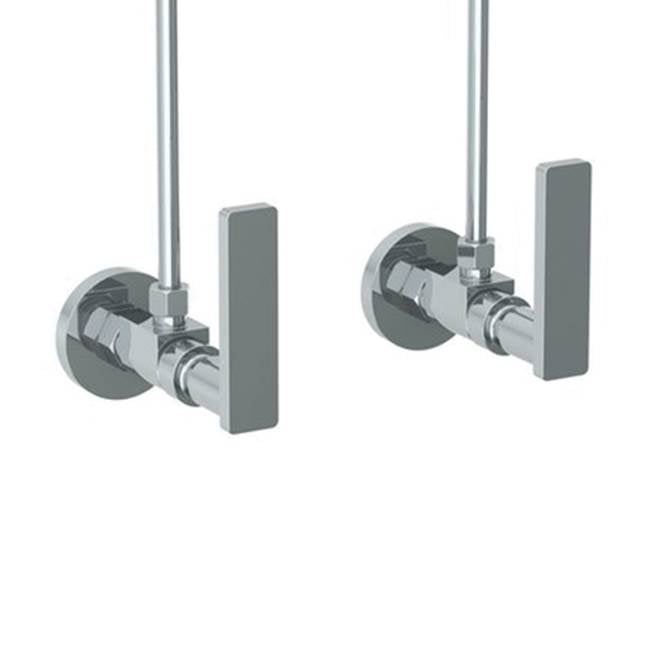 Watermark 70-MAS1-RNS4 Rainey Lavatory Angle Stop Kit -1/2" Compression X 3/8" Od Compression