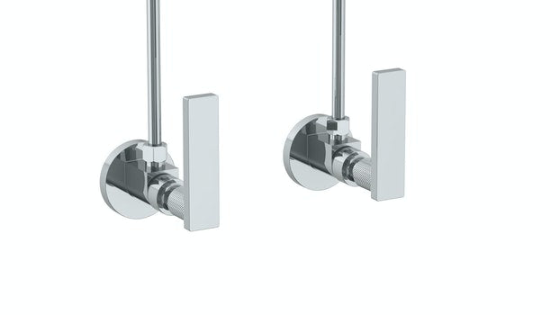 Watermark 70-MAS2-RNK8 Rainey Lavatory Angle Stop Kit -1/2" IPS X 3/8" Od Compression