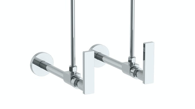 Watermark 70-MAS3-RNK8 Rainey Lavatory Angle Stop Kit -1/2" Sweat X 3/8" Od Compression