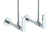 Watermark 70-MAS3-RNS4 Rainey Lavatory Angle Stop Kit -1/2" Sweat X 3/8" Od Compression
