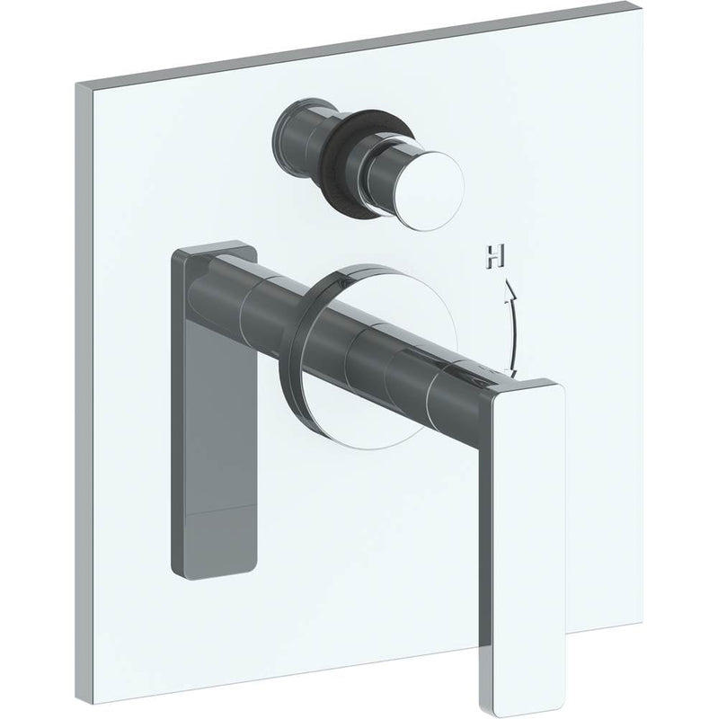 Watermark 70-P90-RNS4 Rainey Wall Mounted Pressure Balance Shower Trim With Diverter 7" Diameter