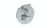 Watermark 70-T20-RNK8 Rainey Wall Mounted Thermostatic Shower Trim With Built-In Control 7-1/2" Diameter - Parent