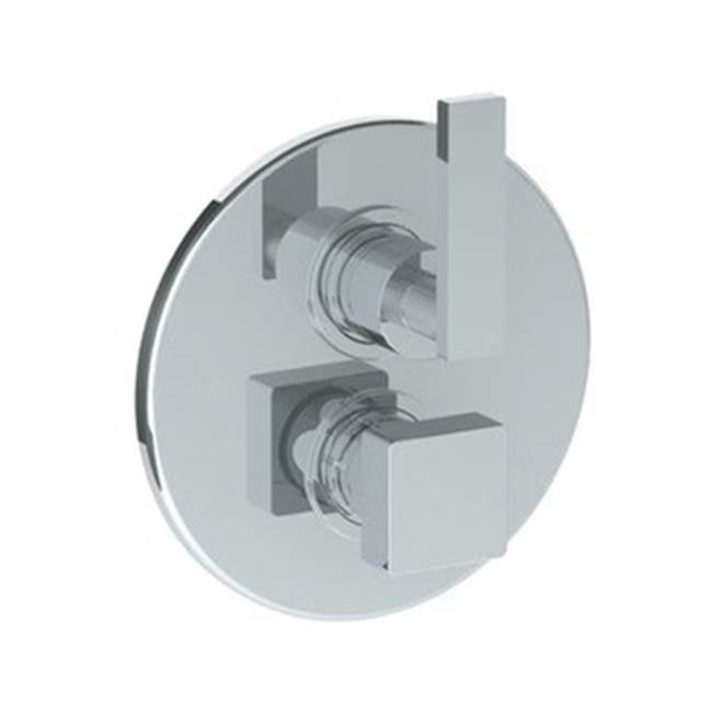 Watermark 70-T20-RNK8 Rainey Wall Mounted Thermostatic Shower Trim With Built-In Control 7-1/2" Diameter
