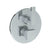 Watermark 70-T20-RNK8 Rainey Wall Mounted Thermostatic Shower Trim With Built-In Control 7-1/2" Diameter