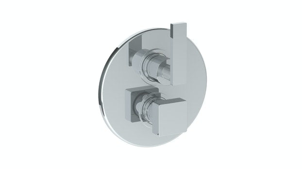 Watermark 70-T20-RNK8 Rainey Wall Mounted Thermostatic Shower Trim With Built-In Control 7-1/2" Diameter