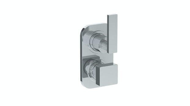 Watermark 70-T25-RNK8 Rainey Wall Mounted Thermostatic Shower Trim With Built-In Control 3-1/2" X 6-1/4"