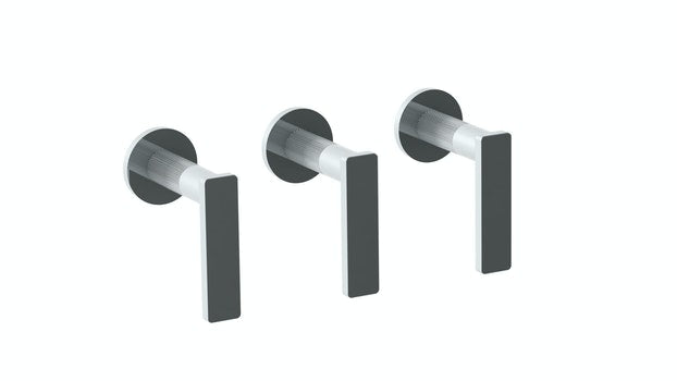 Watermark 70-WTR3-RNK8 Rainey Wall Mounted 3-Valve Shower Trim