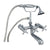 Barclay 7020-MC Contemporary Wall Mount Tub Faucet With Hand Shower