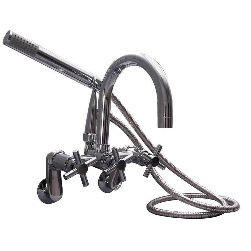 Barclay 7082-MC WM Gooseneck Tub Fct With HS Cross Holders