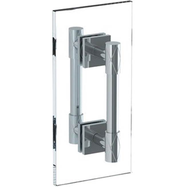 Watermark 71-0.1-12DDP-LLD4 Lily 12? Double Shower Door Pull/ Glass Mount Towel Bar