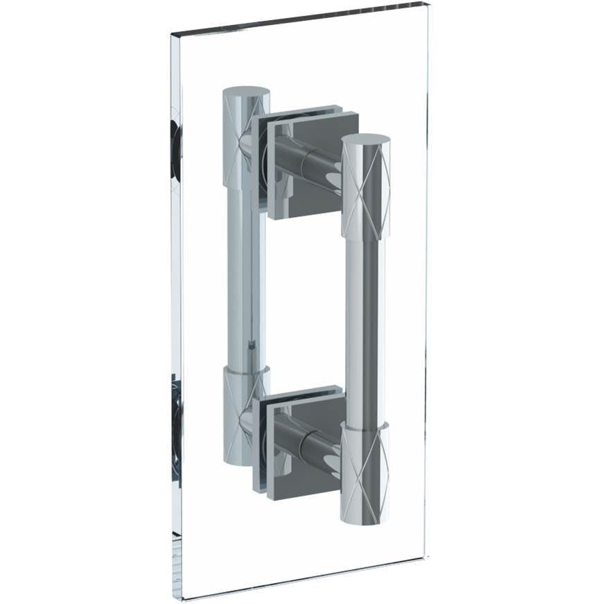 Watermark 71-0.1-6DDP-LLD4 Lily 6? Double Shower Door Pull/ Glass Mount Towel Bar