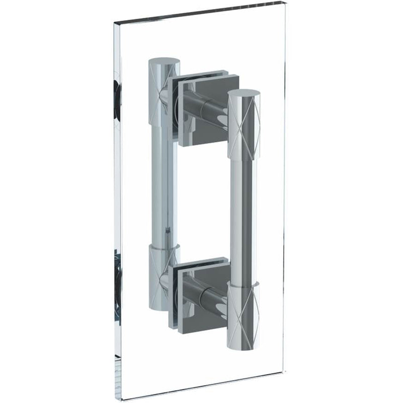 Watermark 71-0.1-6DDP-LLD4 Lily 6? Double Shower Door Pull/ Glass Mount Towel Bar