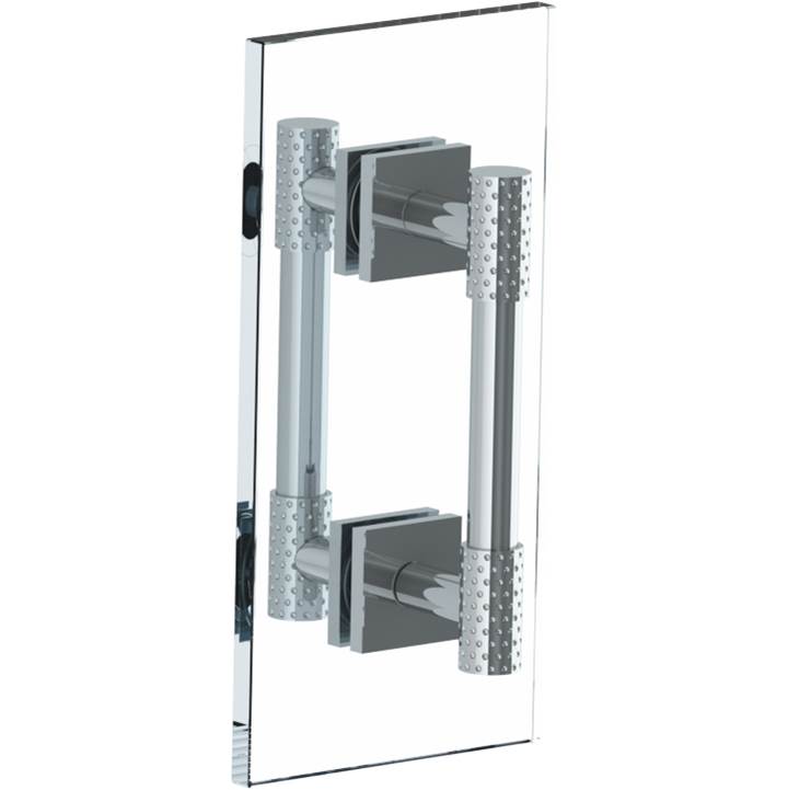 Watermark 71-0.1-6DDP-LLP5 Lily 6? Double Shower Door Pull/ Glass Mount Towel Bar