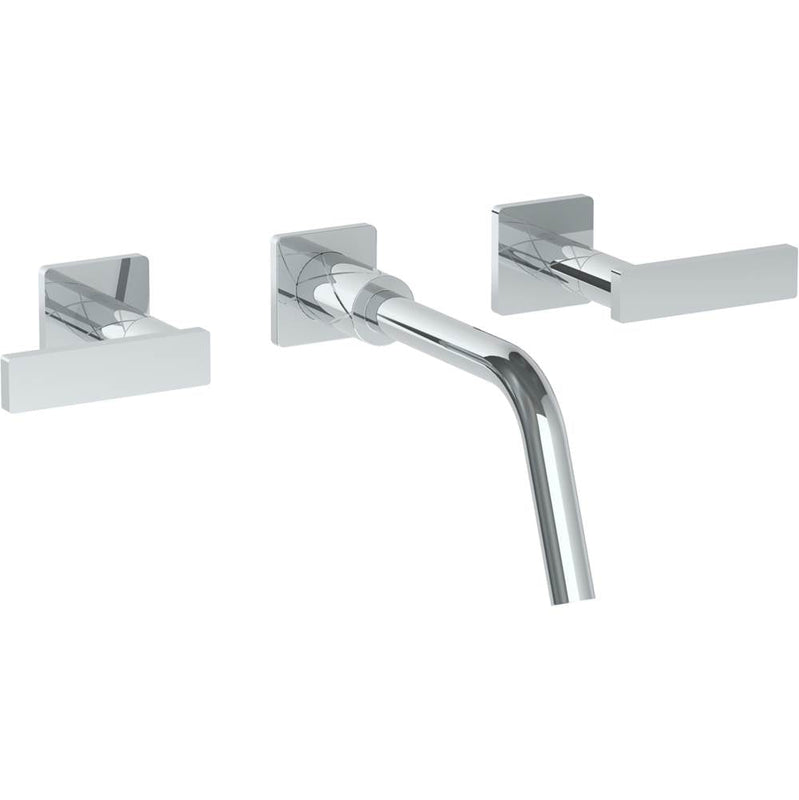 Watermark 71-2.2-LLD4 Lily Wall Mounted 3 Hole Lavatory Set