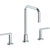 Watermark 71-7-LLP5 Lily Deck Mounted 3 Hole Square Top Kitchen Faucet