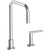Watermark 71-7.1.3-LLP5 Lily Deck Mounted 2 Hole Square Top Kitchen Faucet