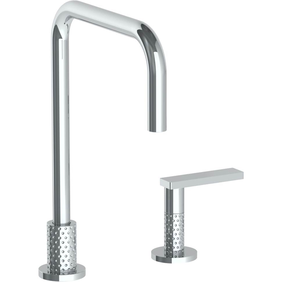 Watermark 71-7.1.3-LLP5 Lily Deck Mounted 2 Hole Square Top Kitchen Faucet