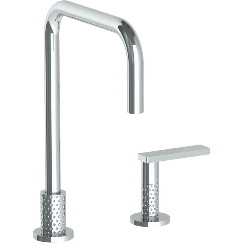 Watermark 71-7.1.3-LLP5 Lily Deck Mounted 2 Hole Square Top Kitchen Faucet