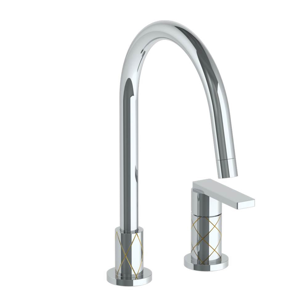Watermark 71-7.1.3G-LLD4V Deck Mounted 2 Hole Gooseneck Kitchen Faucet - Parent