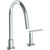 Watermark 71-7.1.3G-LLP5 Lily Deck Mounted 2 Hole Gooseneck Kitchen Faucet