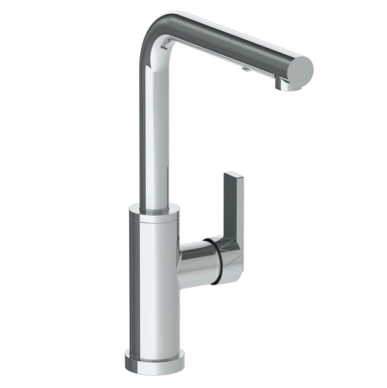 Watermark 71-7.3P3-LLD4 Deck Mounted 1 Hole Square Top Kitchen Faucet With Pull Out Spray -Low Spout - Parent