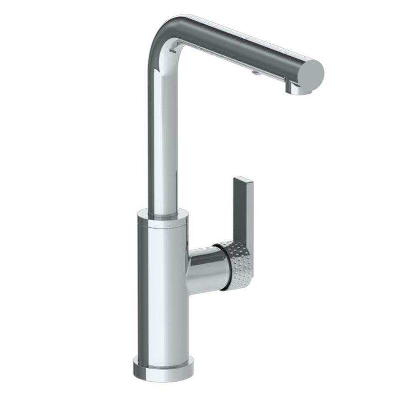 Watermark 71-7.3P3-LLP5 Deck Mounted 1 Hole Square Top Kitchen Faucet With Pull Out Spray -Low Spout - Parent
