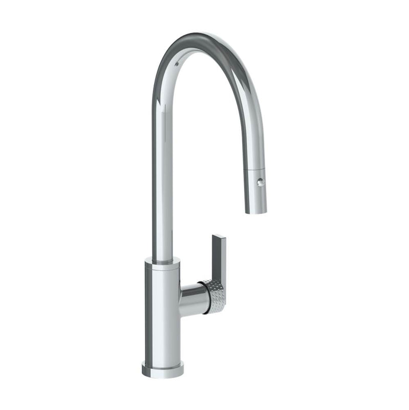 Watermark 71-7.3PG2-LLP5V Deck Mounted 1 Hole Gooseneck Kitchen Faucet With Pull Down Spray - High Spout - Parent