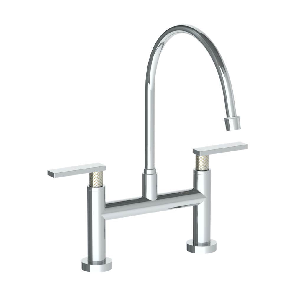 Watermark 71-7.5EG-LLO6 Deck Mounted Bridge Extended Gooseneck Kitchen Faucet - Parent