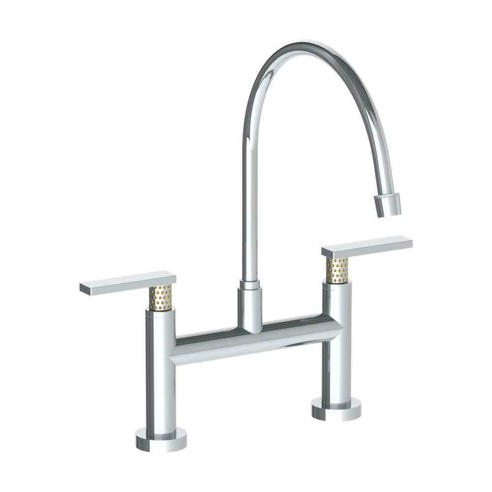 Watermark 71-7.5EG-LLP5 Deck Mounted Bridge Extended Gooseneck Kitchen Faucet - Parent