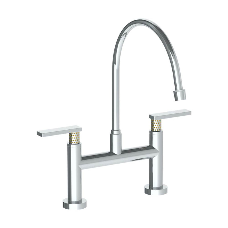 Watermark 71-7.5EG-LLP5 Deck Mounted Bridge Extended Gooseneck Kitchen Faucet - Parent